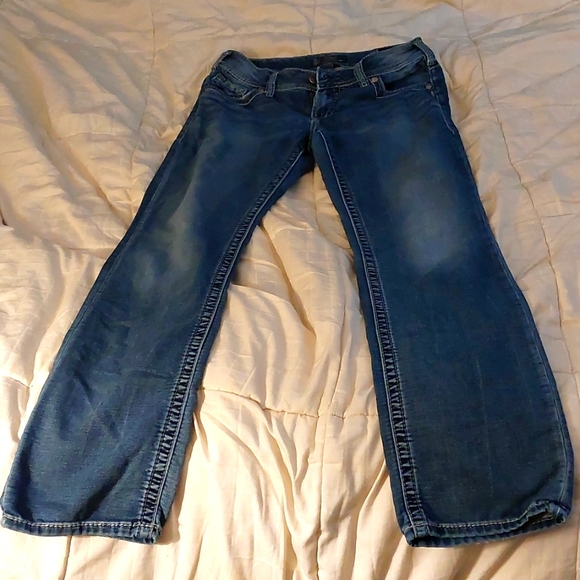 Silver Jeans Pants - Silver Joga Jeans Suki Mid Straight